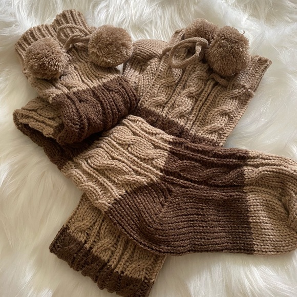 LAST ONE***Loungewear Cozy Chucky Knitted Socks - Picture 3 of 6